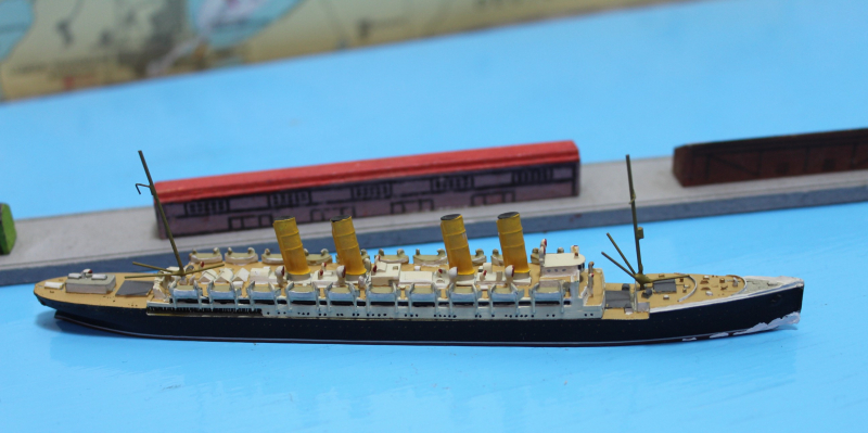 Passagierschiff "Kaiser Wilhelm der Grosse" braune Decks Bugwelle (1 St.) GER 1897 Mercator M 401